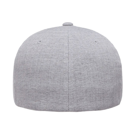 Flexfit® HeatherLight cap complements your style with effortless versatility and modern comfort. Crafted from lightweight, stretchable melange silver heather gray fabric.