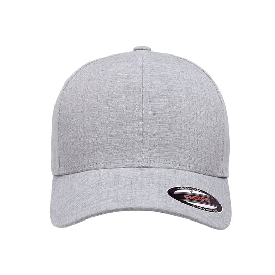 Flexfit® HeatherLight cap complements your style with effortless versatility and modern comfort. Crafted from lightweight, stretchable melange silver heather gray fabric.
