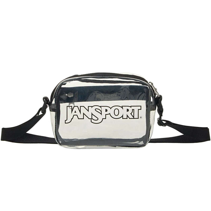 Load image into Gallery viewer, Jansport Crossbody Clear bag is perfect for the game at the stadium. 
