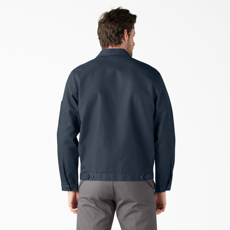Load image into Gallery viewer, Dickies Unlined Eisenhower Work Jacket Airforce Blue - Back
