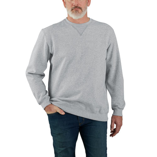 Carhartt K124 Crewneck Sweater - Heather Gray - Front