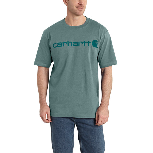 Carhartt S/S K195 Signature Logo Tee - GE1 - CLEARANCE