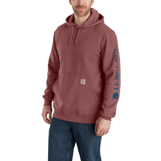Carhartt K288 Sleevelogo Hoodie - Apple Butter Heather