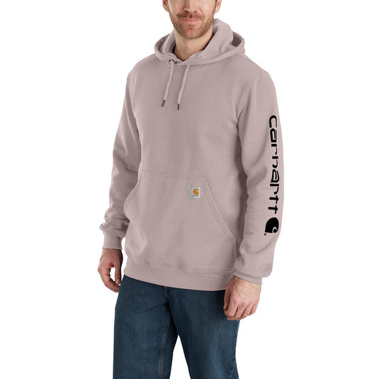 Carhartt K288 Loose Fit Sleeve Logo Hoodie - Mink