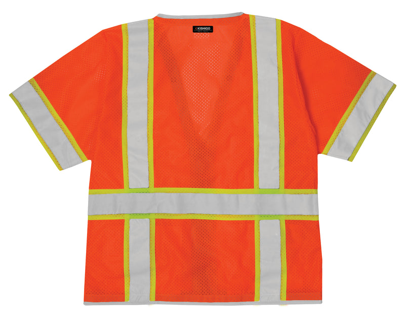 Load image into Gallery viewer, Kishigo Brilliant Series Class 3 Heavy Duty Vest Orange
