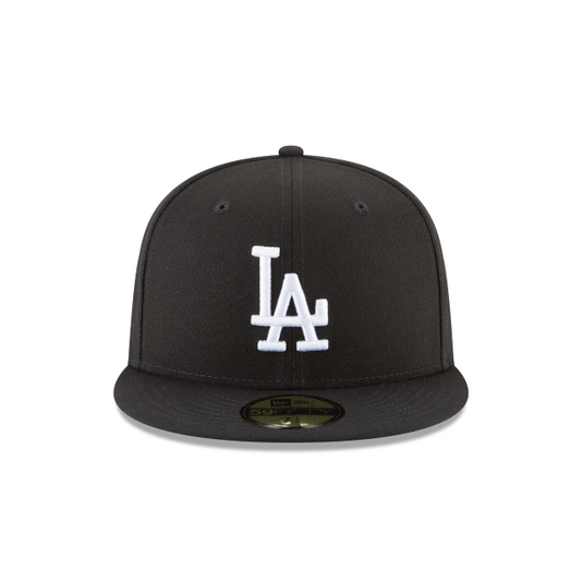 New Era LA Dodgers 59Fifty Fitted - Black - Front