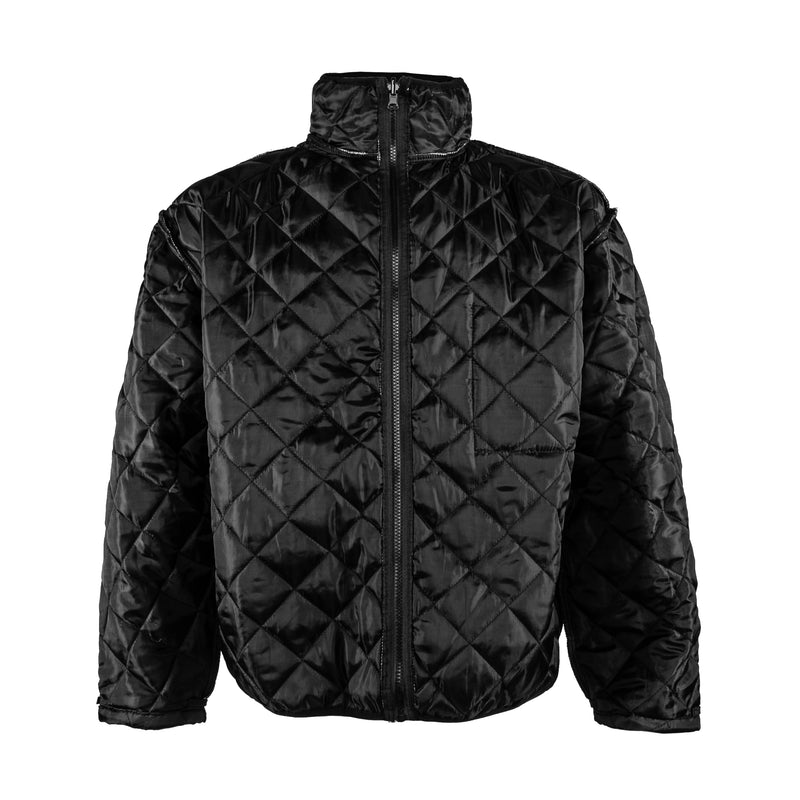 Load image into Gallery viewer, Kishigo JS119 and JS120 Class 3 Bomber Jacket inner quilted lining in black 
