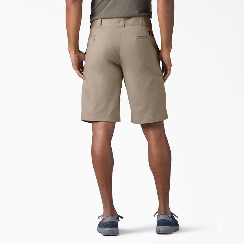 Load image into Gallery viewer, Dickies A875Y 11&quot; Relaxed Shorts - Desert Sand - Back
