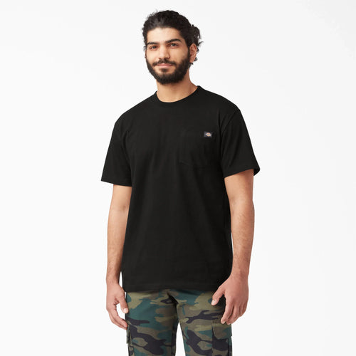Dickies S/S HW Pocket Tee - Black - Front