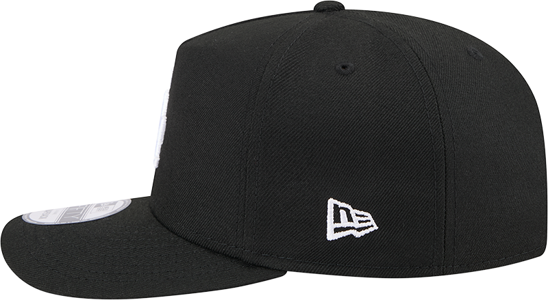 Load image into Gallery viewer, NE Basic Dodgers A-Frame Snapback - Black - Side
