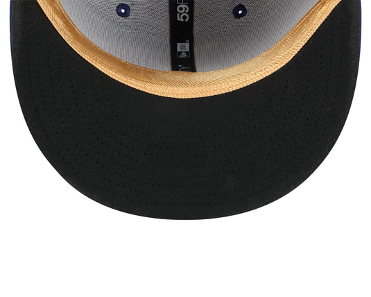 New Era Dodgers Gold Cap - Gold/OTC - Sweatband