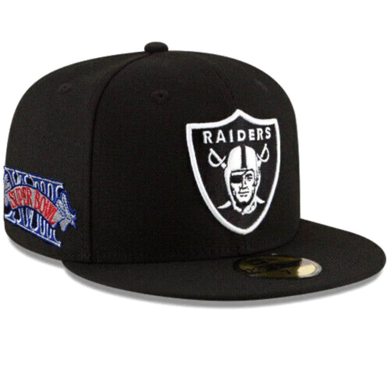Load image into Gallery viewer, New Era EG Patch Raiders Cap - Black - Front
