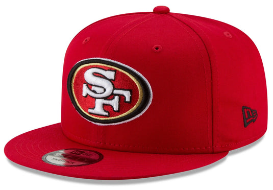 New Era Basic 49ers Snapback - Red/OTC