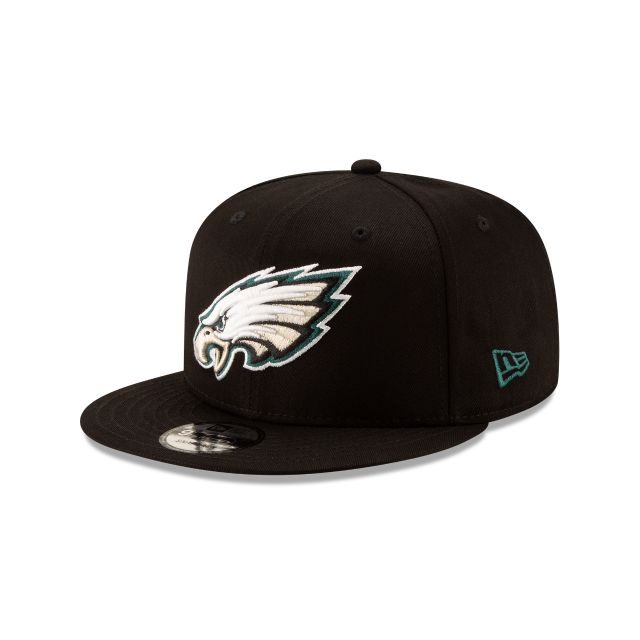Load image into Gallery viewer, New Era Basic Eagles Snapback - Black/OTC
