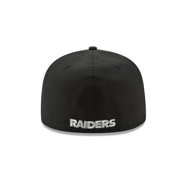 Load image into Gallery viewer, New Era Basic Raiders Cap - Las Vegas - Black/OTC - Back
