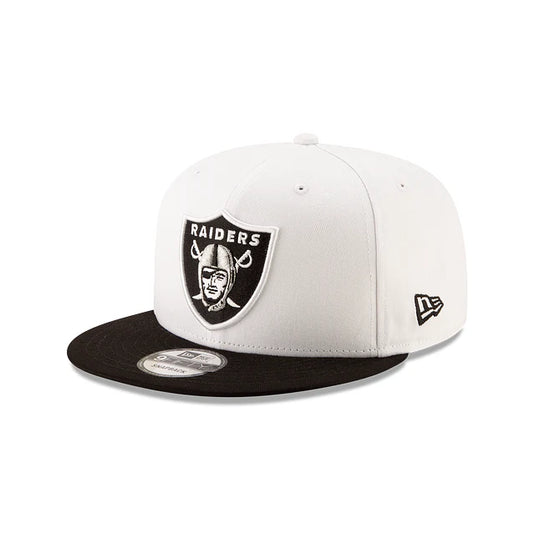 New Era Raiders 2Tone Basic Snapback - White/Black