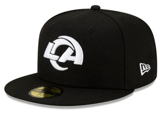 New Era LA Rams 2020 Basic Cap - Black/White