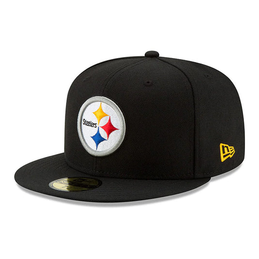 New Era Basic Steelers Cap - Black/OTC