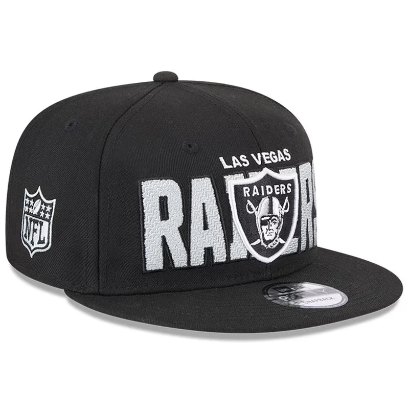 Load image into Gallery viewer, New Era Raiders Draft '23 Cap - Black/OTC
