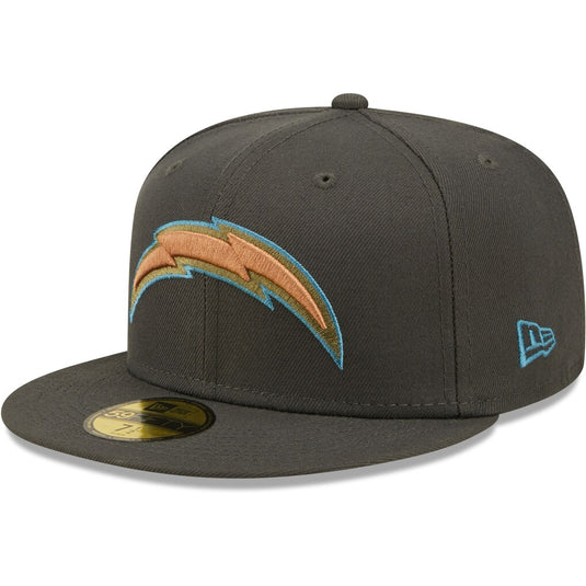 New Era Chargers Multi Cap - Charcoal/OTC