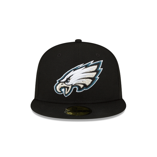New Era Philadelphia Eagles 59Fifty Fitted - Black - Front