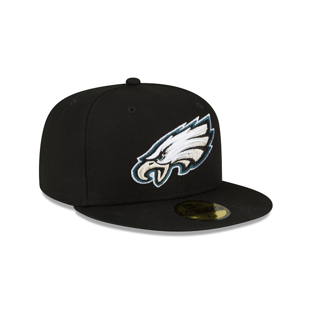 Load image into Gallery viewer, New Era Philadelphia Eagles 59Fifty Fitted - Black - Right
