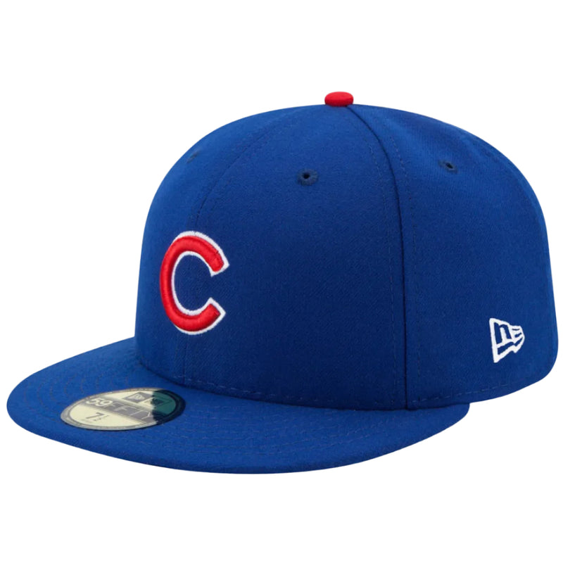 Load image into Gallery viewer, New Era 59Fifty Cap with MLB team Chicago Cubs logo on the front center crown.
