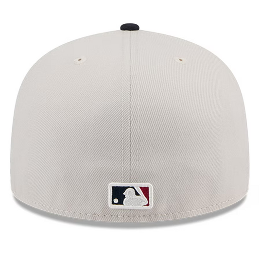 Baseball cap with MLB logo on a white background