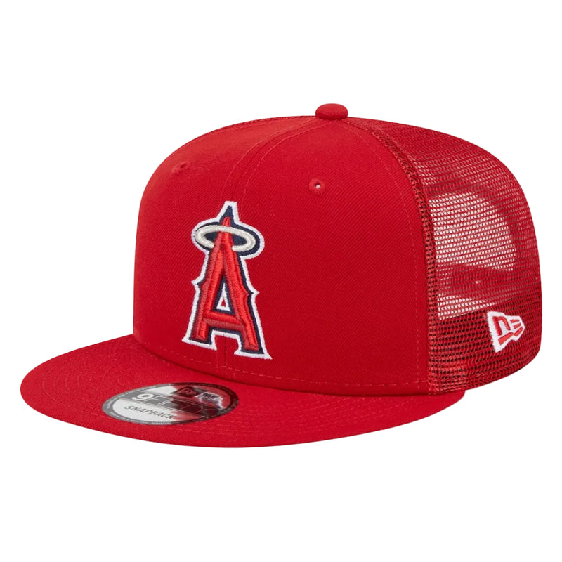 Load image into Gallery viewer, Red Angels baseball cap with a logo on a white background
