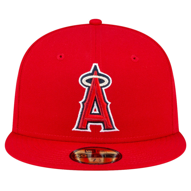 Load image into Gallery viewer, New Era Angels on-field game cap in the original team colors.
