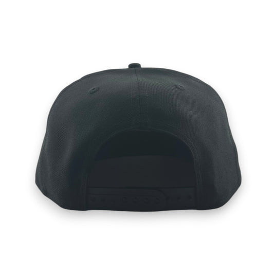 Black cap on a white background