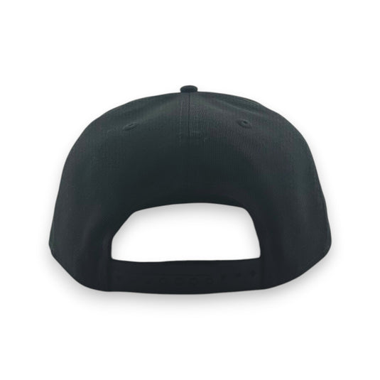 Black cap on a white background