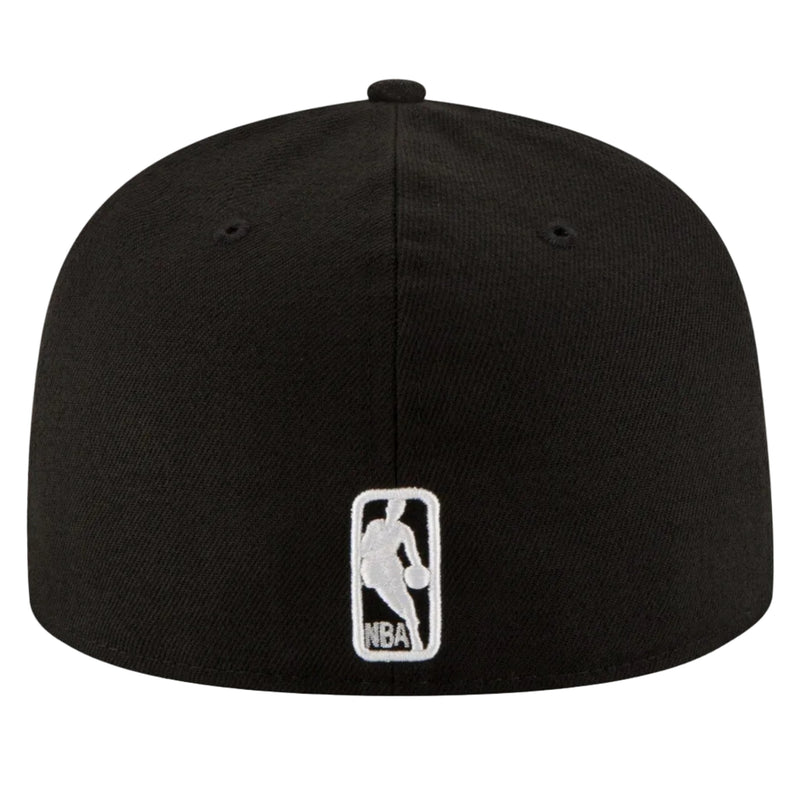 Load image into Gallery viewer, Black cap with NBA logo on a white background
