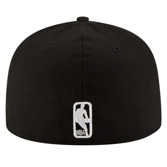 Black cap with NBA logo on a white background