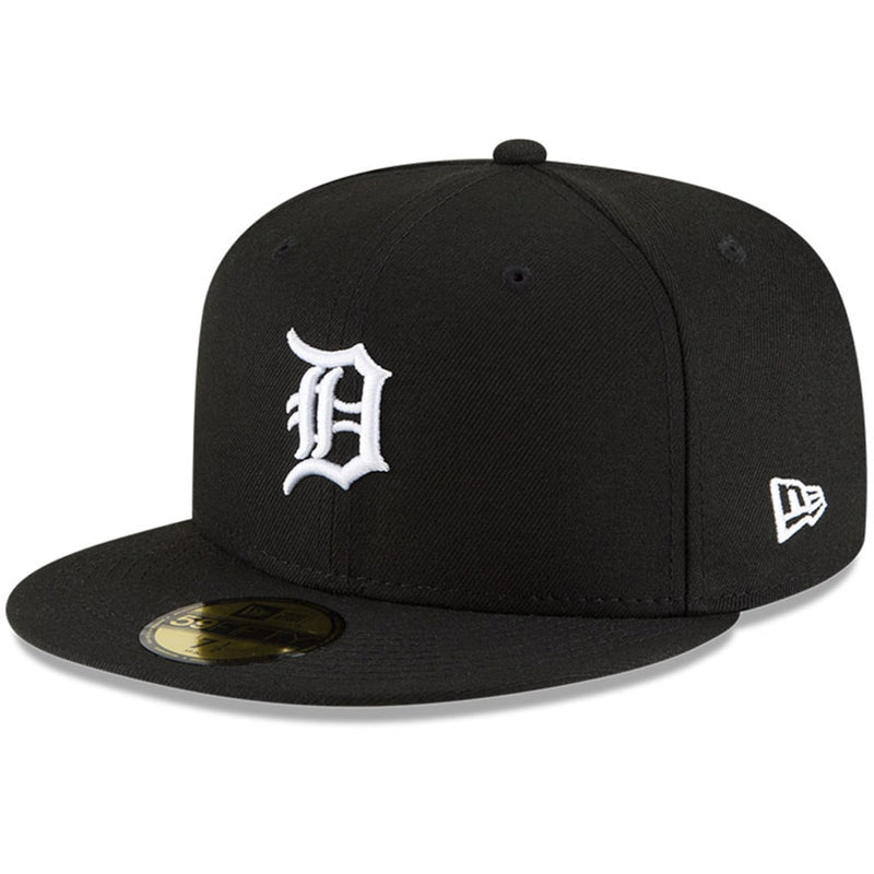 Load image into Gallery viewer, Black Tigers cap with white logo on a white background
