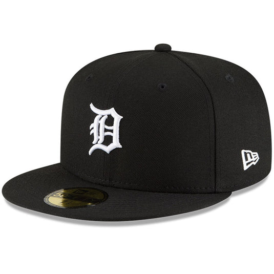 Black Tigers cap with white logo on a white background
