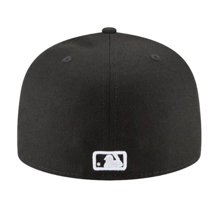 Load image into Gallery viewer, Black baseball cap with a logo on a white background
