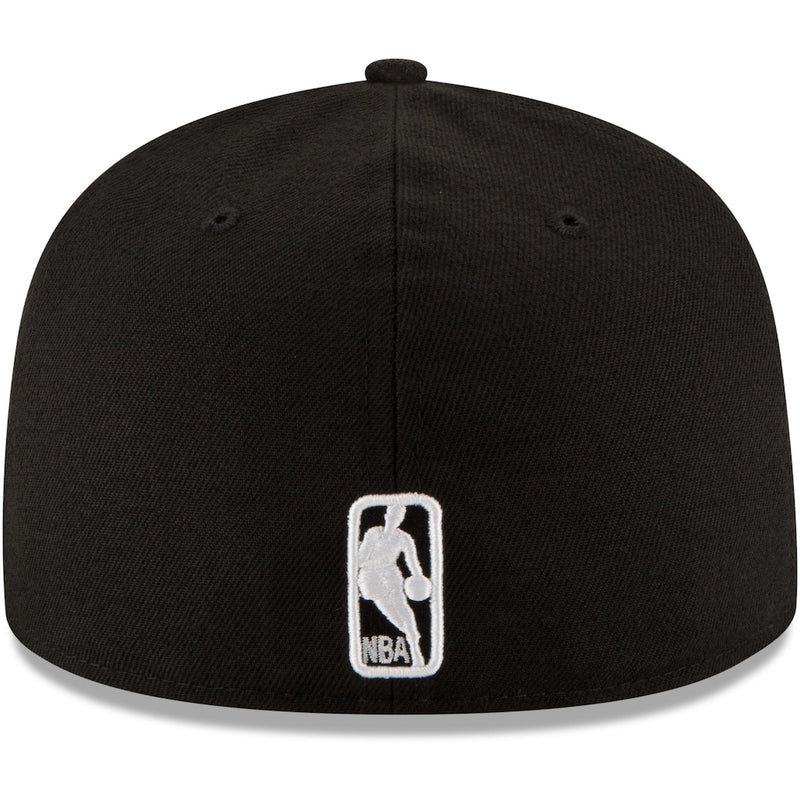 Load image into Gallery viewer, Black cap with NBA logo on a white background
