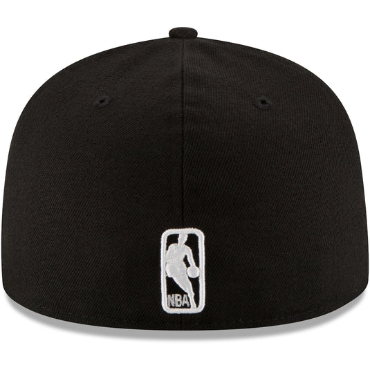 Black cap with NBA logo on a white background