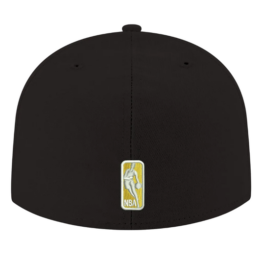Black cap with NBA logo on a white background