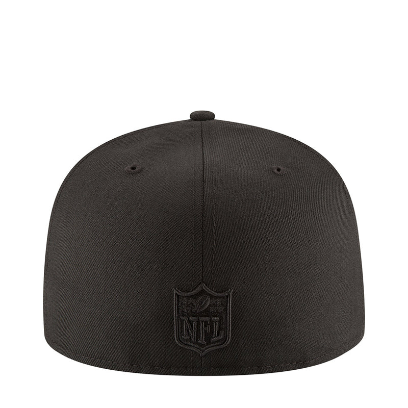 Load image into Gallery viewer, Black cap with NFL logo on a white background
