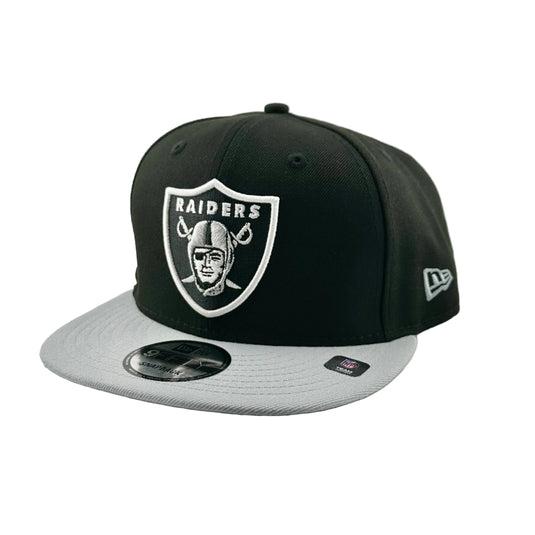 New Era Basic Raiders 2-Tone Snapback - Black/Gray