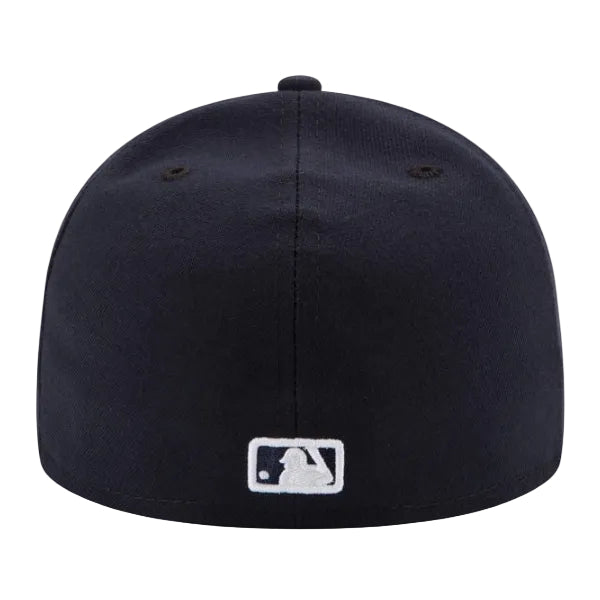 Load image into Gallery viewer, Navy blue baseball cap with MLB logo on a white background

