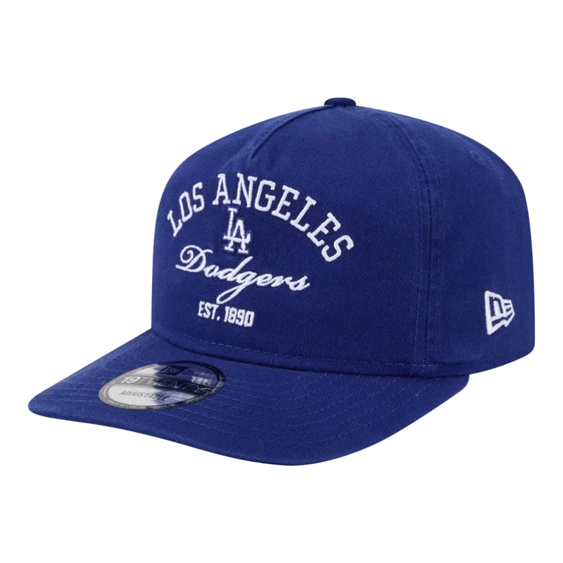 Load image into Gallery viewer, Blue Los Angeles Dodgers cap with white text on a white background
