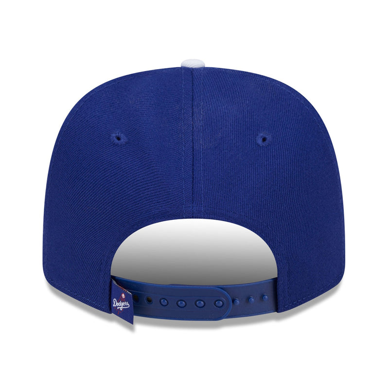 Load image into Gallery viewer, Blue baseball cap with a white brim on a white background
