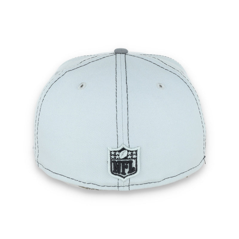 Load image into Gallery viewer, Light gray cap with NFL logo on a white background
