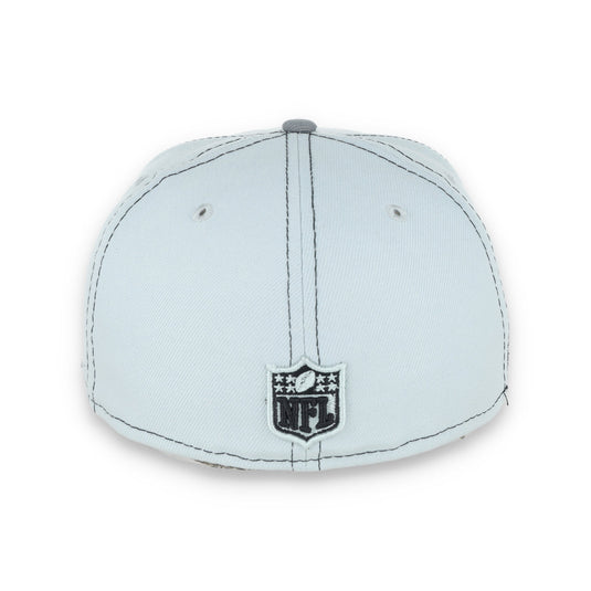 Light gray cap with NFL logo on a white background