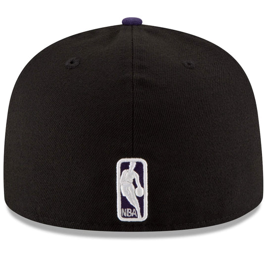 Black cap with NBA logo on a white background