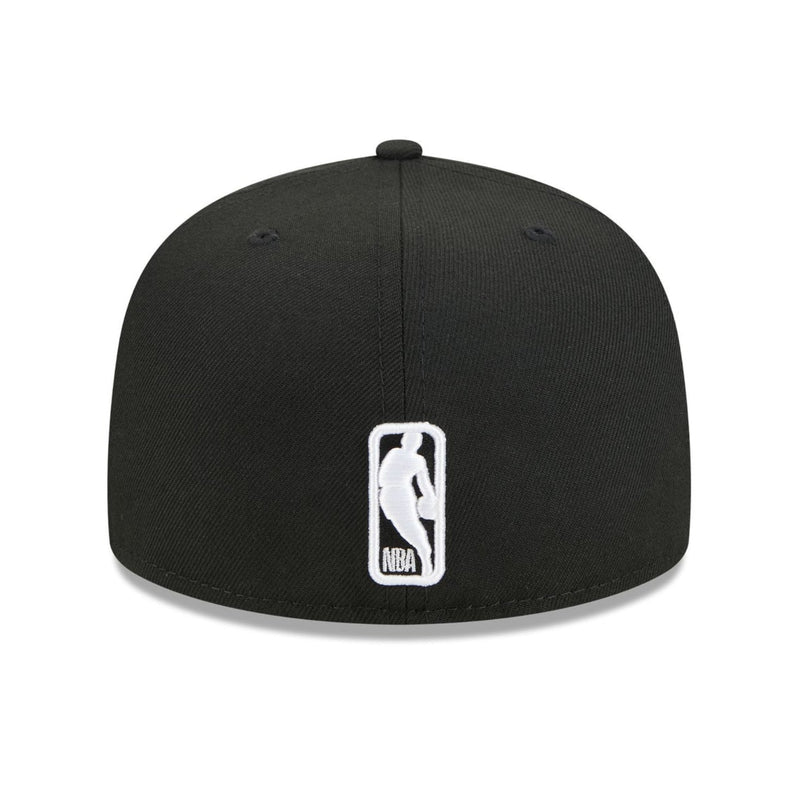 Load image into Gallery viewer, Black cap with NBA logo on a white background
