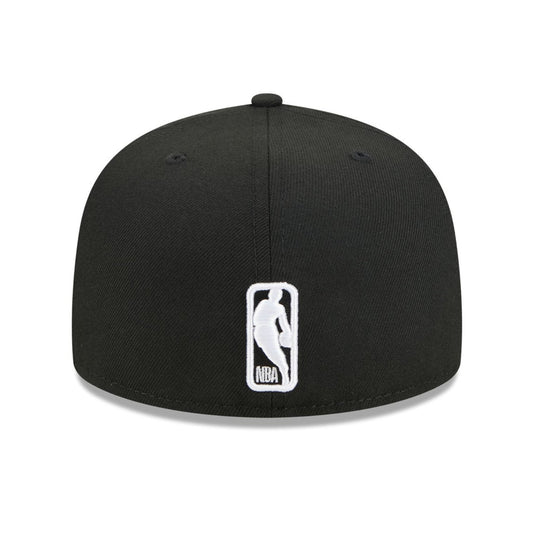 Black cap with NBA logo on a white background